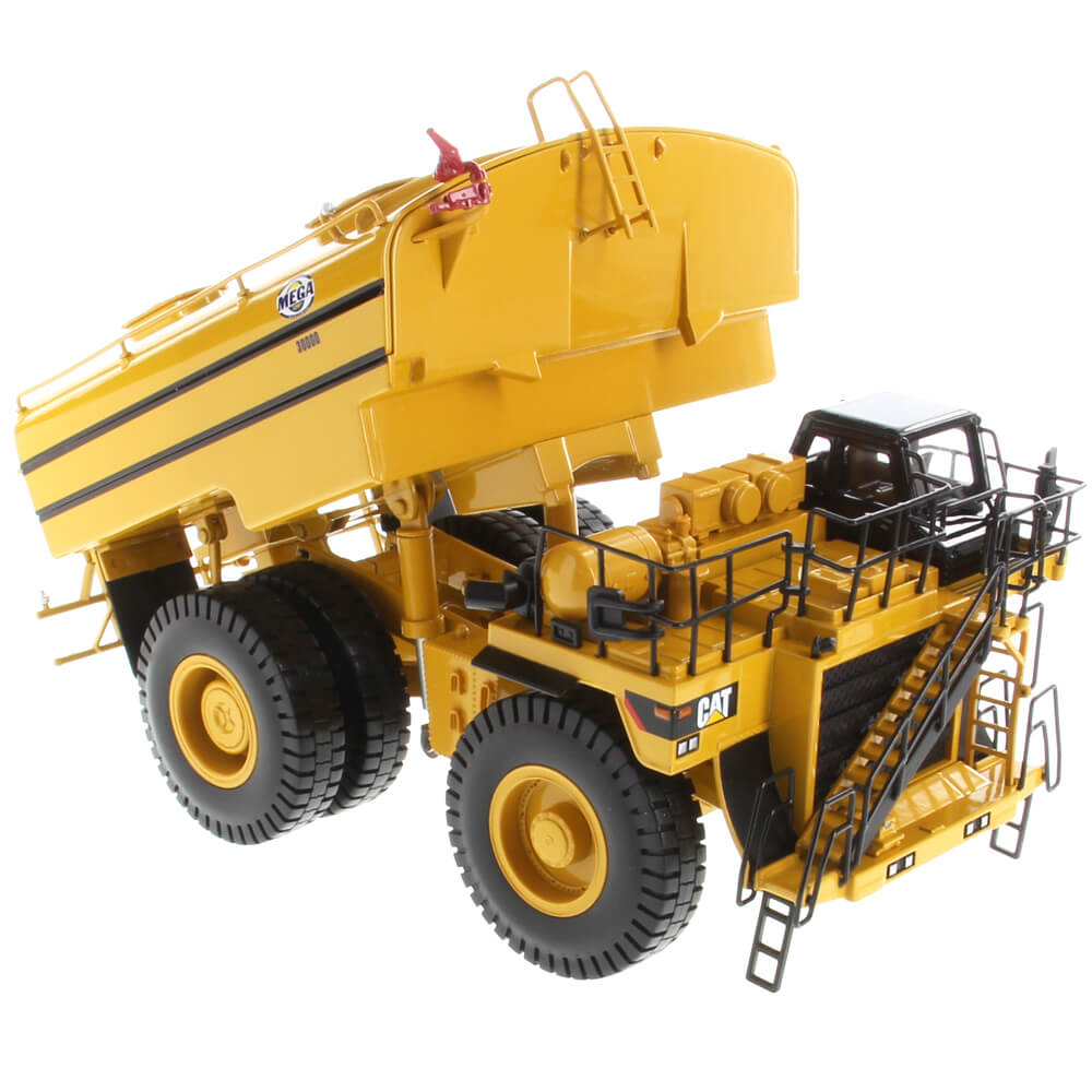 Miniatura Colecionável - Caminhão Tanque de Mineração CAT MWT30 - Escala 1:50