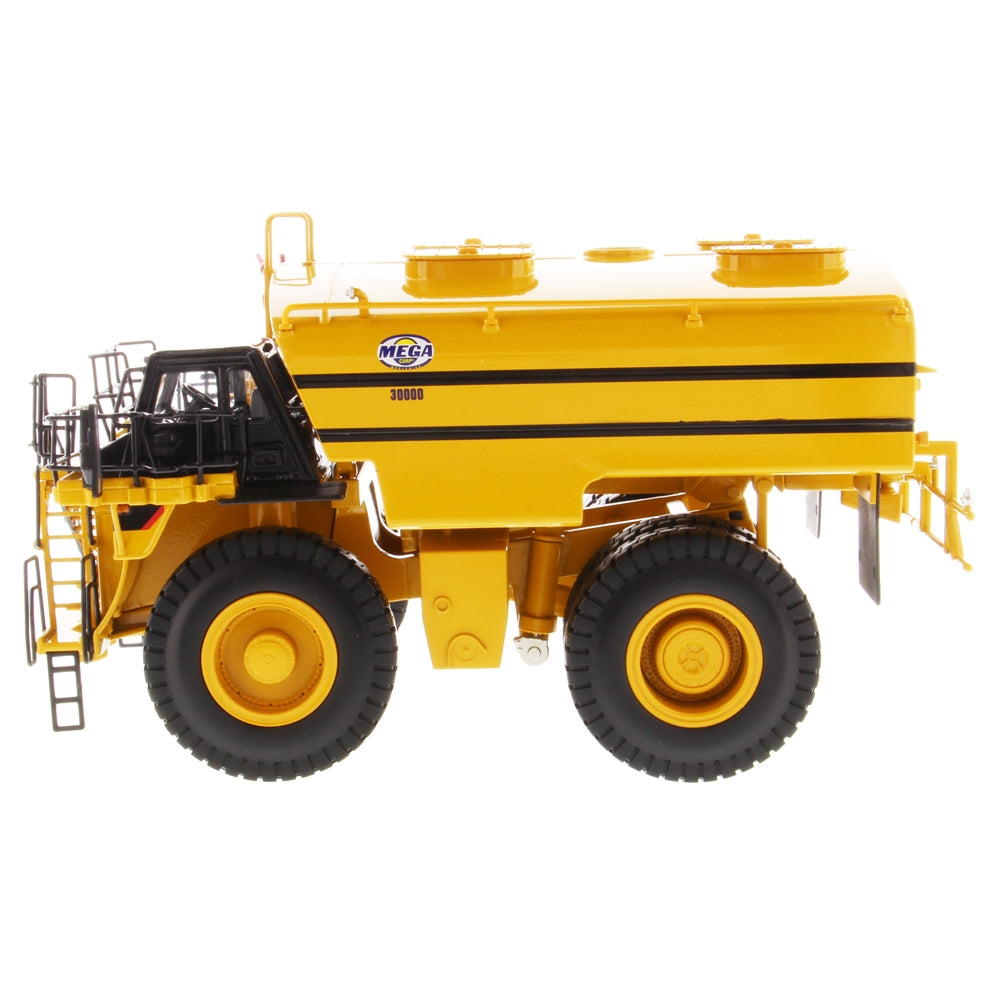 Miniatura Colecionável - Caminhão Tanque de Mineração CAT MWT30 - Escala 1:50