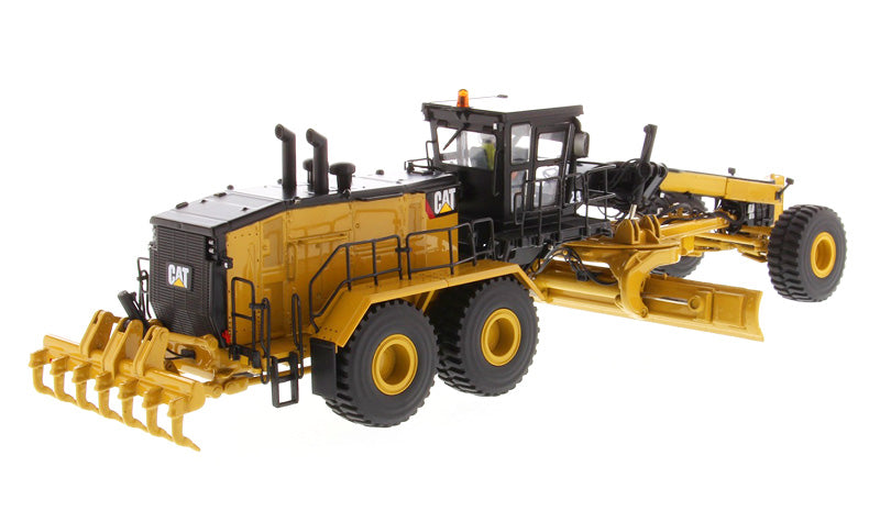 Miniatura Colecionável - Motoniveladora CAT 24 - Escala 1:50